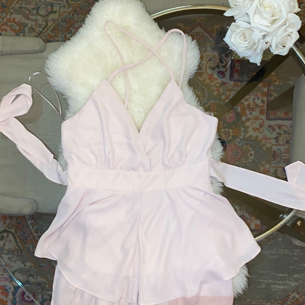 ROMPER IN BLUSH